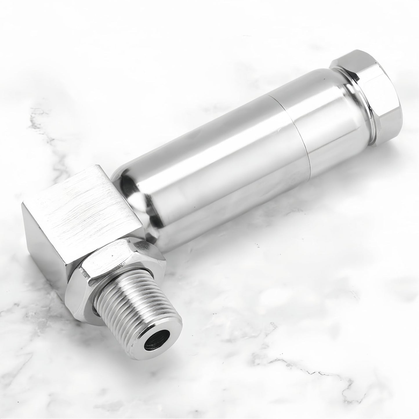 Mini Catalizador O2 Sensor Spacer CEL FIX P0420/P0042/P0430 Code Universal (90 Degree Pro) - Mini Catalizador®