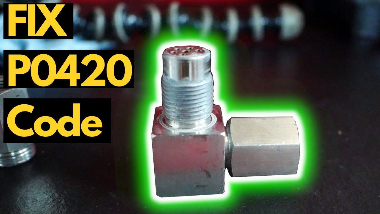 Fix P0420 Code | How To Use Mini Catalizador O2 Sensor Spacers | Proje ...