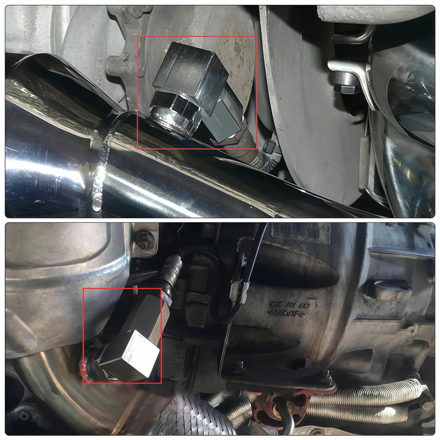 Mini Catalizador O2 Sensor Spacer CEL FIX P0420/P0042/P0430 Code Universal (90 Degree)