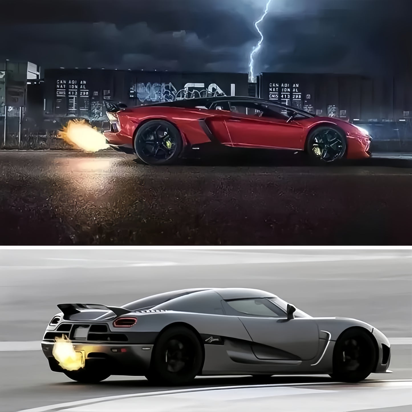 Flame Kit for Car Exhaust - For Car Motorcycle Truck ATV Scooter with Gasoline Engine