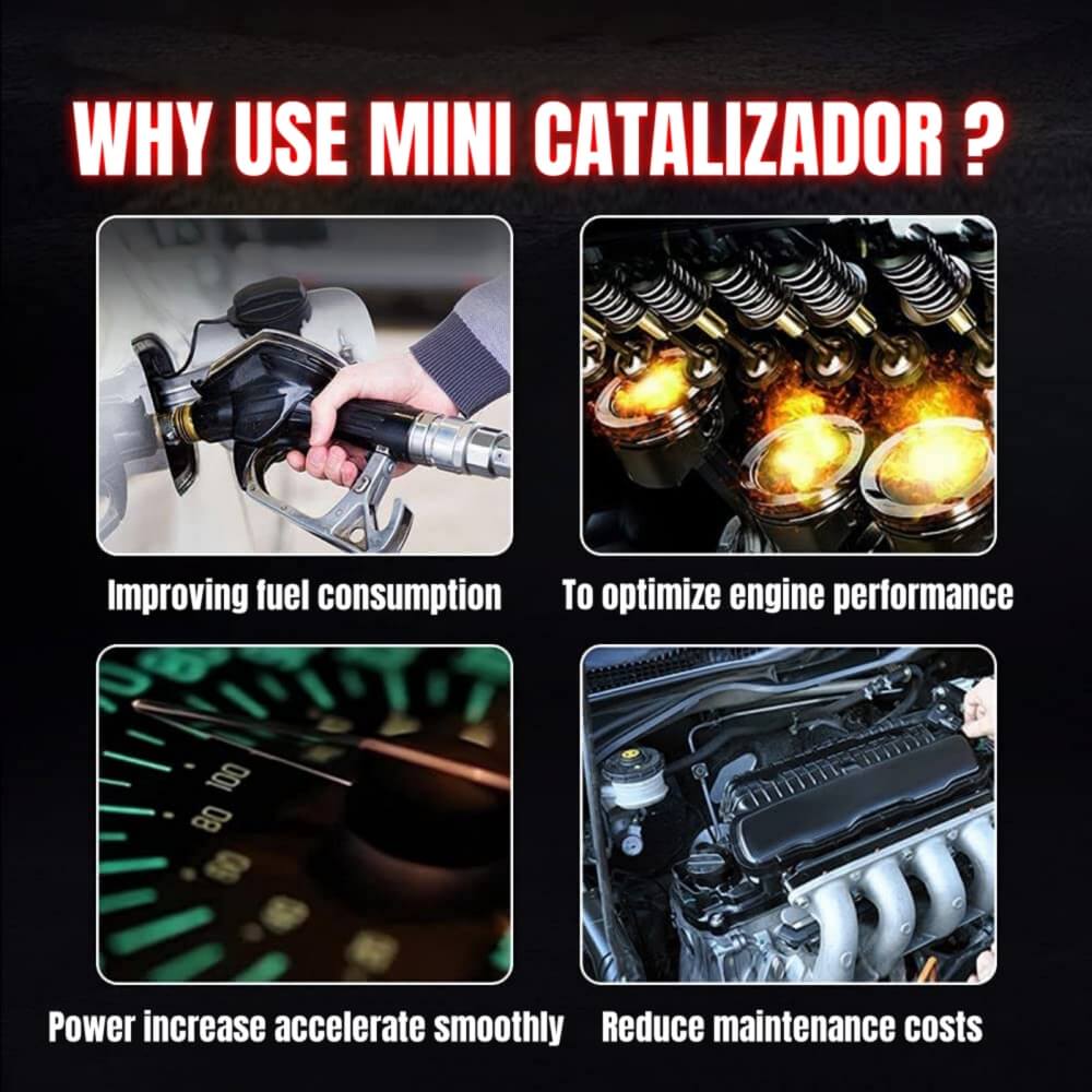 Mini Catalizador Catalytic Converters Universal (Straight) - Mini Catalizador