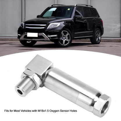 Mini Catalizador O2 Sensor Spacer CEL FIX P0420/P0042/P0430 Code Universal (90 Degree Pro) - Mini Catalizador®