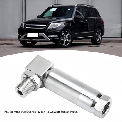Mini Catalizador O2 Sensor Spacer CEL FIX P0420/P0042/P0430 Code Universal (90 Degree Pro) - Mini Catalizador®