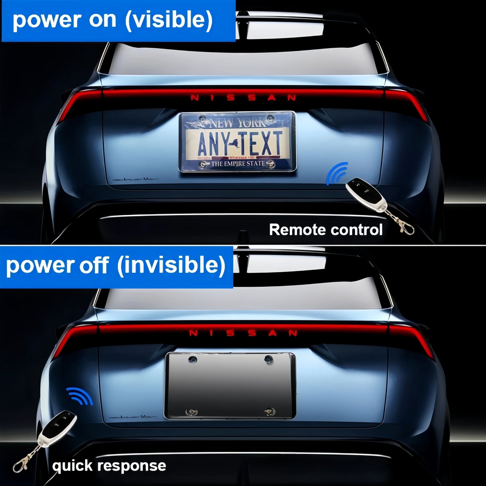 Vanish Plate - License Plate Blocker & Hider - Mini Catalizador®